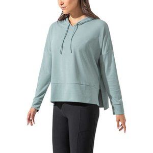 MONDETTA GREEN Ladies' Ottoman Hoodie